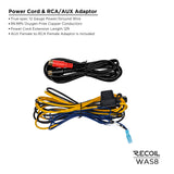 Recoil Waterproof Amplified Powersports Subwoofer (WAS8)