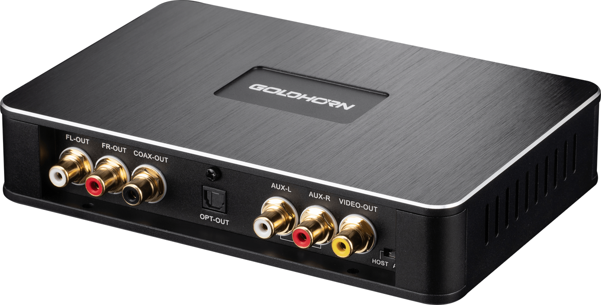 Goldhorn Hi-Res Music Player 4 Chanel High Level Inputs - 2 Channel Output (P1)