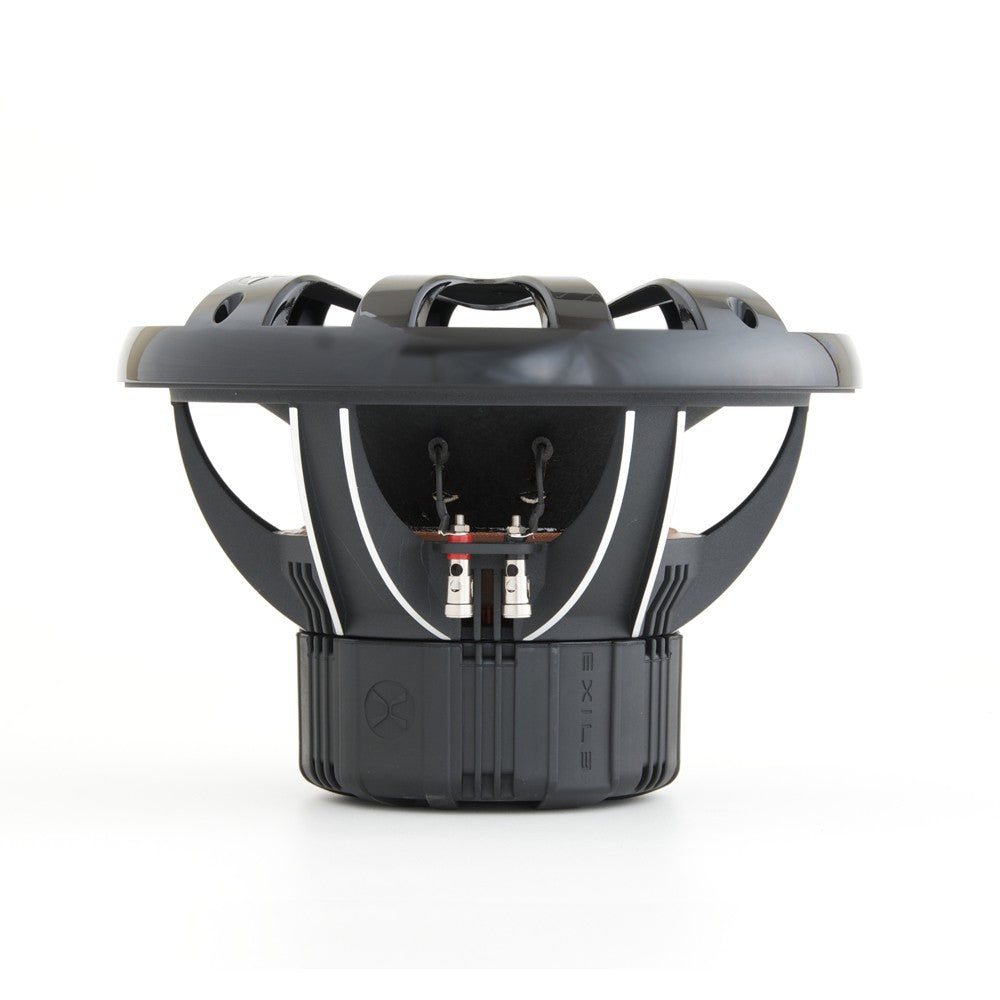 EXILE 12" Dual 4 Ohm Cast Basket Subwoofer with Grille Included (sold as EACH) (XI12D)
