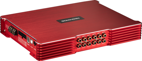 Goldhorn 10 Channel Amplifier with 20 Channel DSP Processor - 50 Watts x 8 RMS Power + 100 Watts x 2 RMS Power (PS3DSPAPLUS)