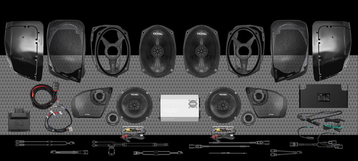 2024+ HARLEY DAVIDSON ROAD GLIDE 8-SPEAKER PACKAGE (24FLXPCMX8RG)