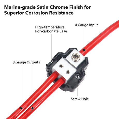 RECOIL 2 Position Power/Ground Distribution Block (SDB12)