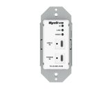 4K60Hz 4:2:0  USB C Single Gang In-Wall HDBT 2.0 Transmitter | DP Alt Mode (4-Lane) | HDCP 2.2 | 35m 4K 60 4:2:0 | PoH | RS232 | USB 2.0 (TX35IWCKVM)