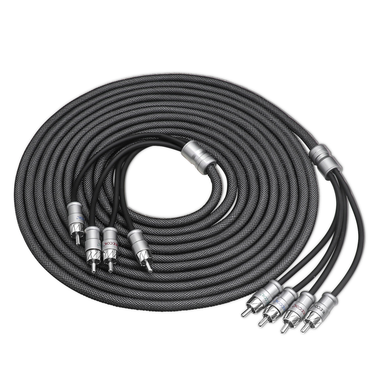 RECOIL ECHO MAX SERIES 4-Channel 17 FT RCA Cable (XI417)