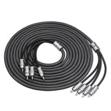 RECOIL ECHO MAX SERIES 4-Channel 17 FT RCA Cable (XI417)