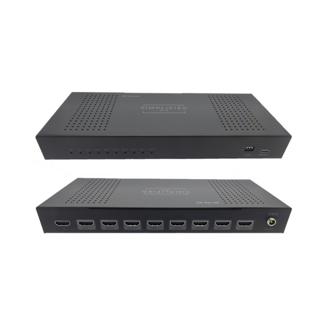 HDMI 2.1 1 to 8 HDMI splitter with scaling by output (SP18S8K)