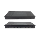 HDMI 2.1 1 to 8 HDMI splitter with scaling by output (SP18S8K)