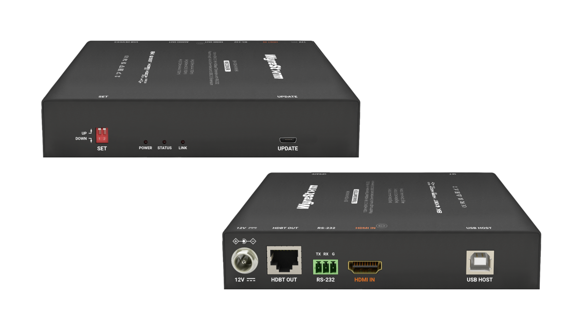 Wyrestorm HDMI 2.1 8K60Hz  HDBaseT Extender  | DSC | 8K60Hz 4:2:0 | 8K30Hz 4:4:4 (EX100KVM8K)