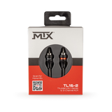 Thunderlink 1-Series 6 Ft 2-Channel Rca (TL162)