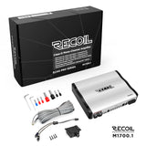 RECOIL Marine Grade 1-Channel Amplfiier - 1700 Watts x 1 RMS @ 1 Ohm (M17001)