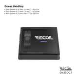 Recoil DII SERIES Mono Block Amplifier 3,300 Watts RMS x 1 @ 1 Ohm (DII33001)