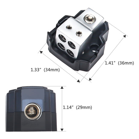 RECOIL 4 Position Power/Ground Distribution Block (SDB14)
