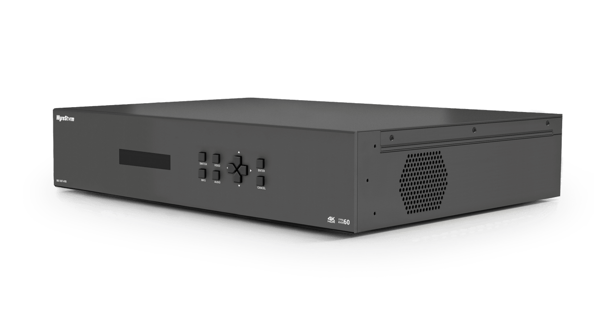 Wyrestorm 4K60Hz 10x7 Seamless Matrix | 4K60Hz 4:4:4 | 7 HDMI & 1 USB-C input | NetworkHD (500 series) & HDBaseT Inputs & outputs  (MX1007HYB)