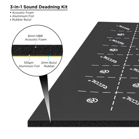 Recoil Foam Damping mat - Shop Pack (DABK)