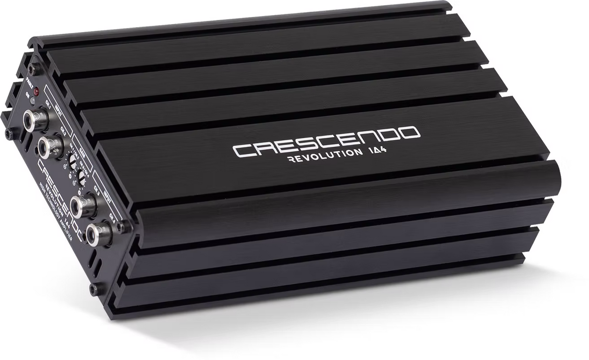 REVOLUTION 1-Series Class D 4-Channel Amplifier (60 Watts x 4 RMS @ 4 Ohm) (1A4)