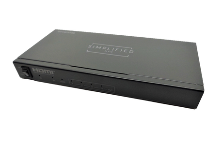 HDMI 2.0b 1 to 4 HDMI splitter on category cable (50m@4K) (SP14CAT50)