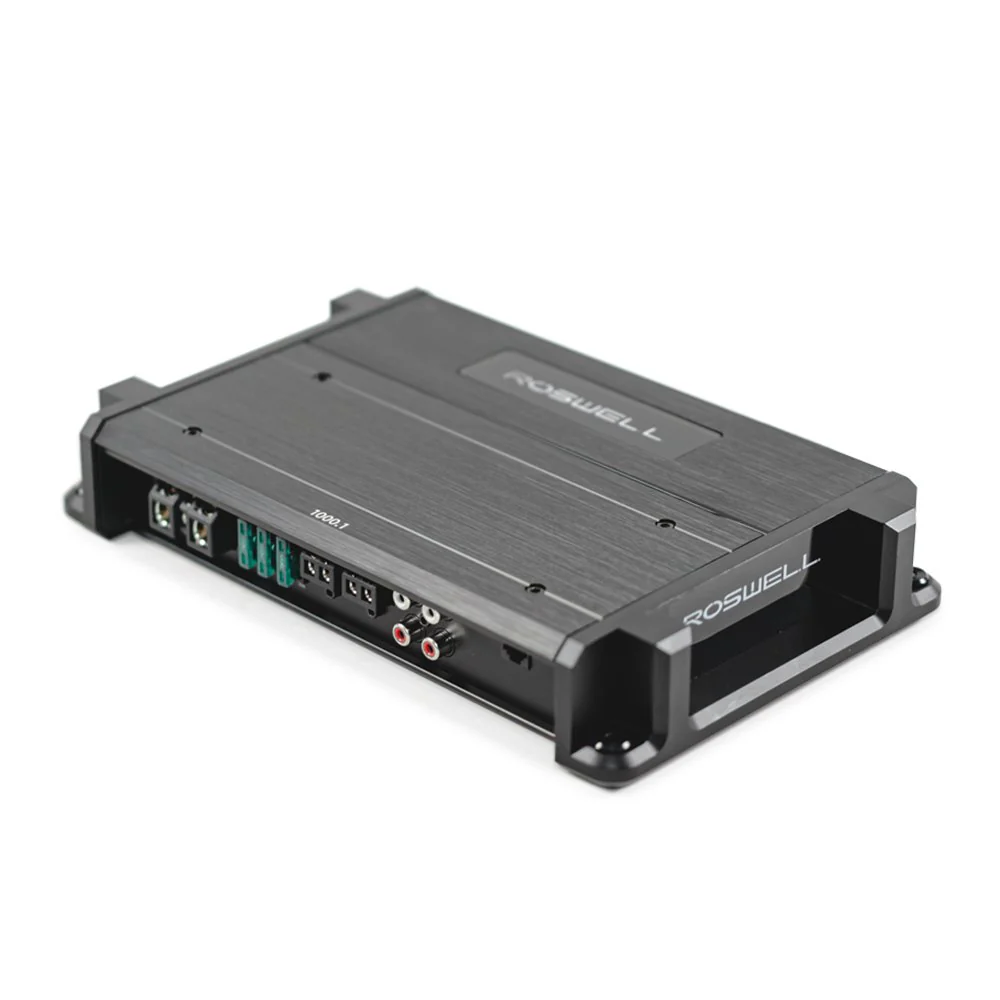 Roswell R1 2-Channel Amplifier - 1,000 Watts x 1 RMS @ 1 Ohm / 675 Watts x 1 RMS @ 2 Ohms (R110001)