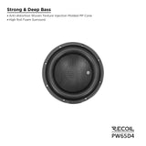 Recoil ECHO PRO SERIES 6.5" Dual 4 Ohm Subwoofer - 200 Watts RMS Power Handling (PW6D4)