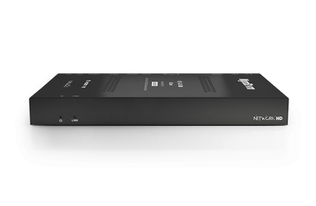 4K60Hz 4:2:0  Encoder | 1GbE | HDR | PoE | USB 2.0 | Audio De-embed | HDMI Loop-Out | RS232 Routing | Dante/AES67 (NHD400DNTTX)