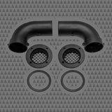 2014-2023 HARLEY DAVIDSON 3" RIGHT ANGLE PORT KIT (HDPORT3)