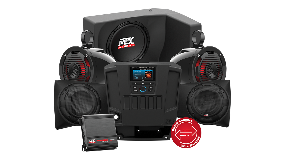 Polaris Ranger System 5 Speaker 2 Amp (2014-2018) (RANGERSYSTEM3)