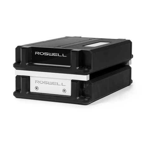 Roswell R1 AMPLIFIER STACK BRACKETS (pair) (R1AMPSPACERS)