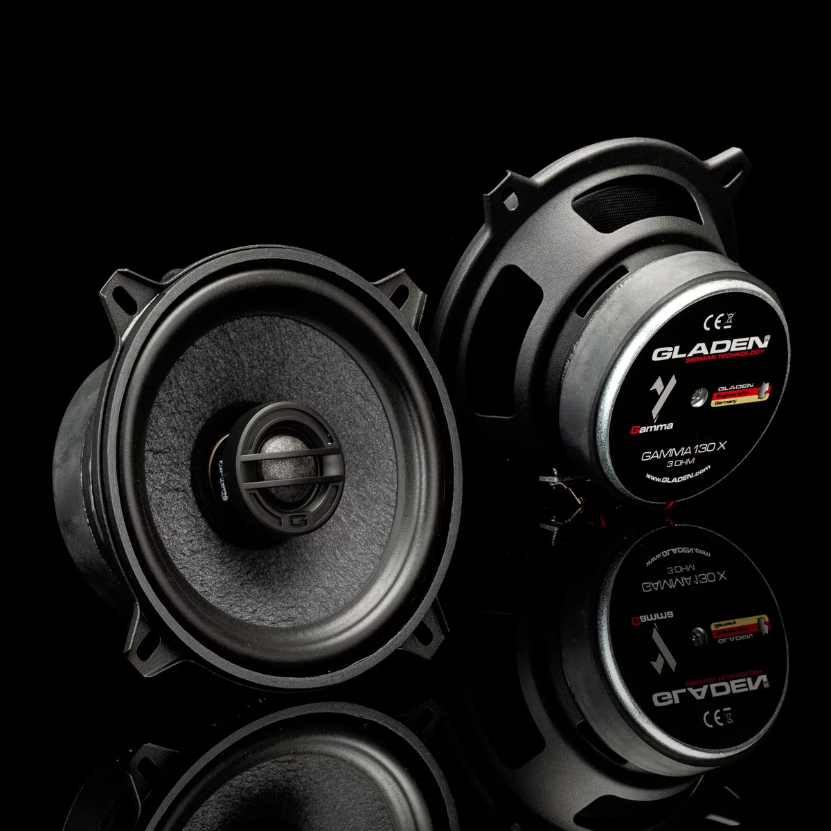 GLADEN GAMMA 5.25" 2-Way Coaxial Speakers (sold as PAIR) (GAMMAGW1302)