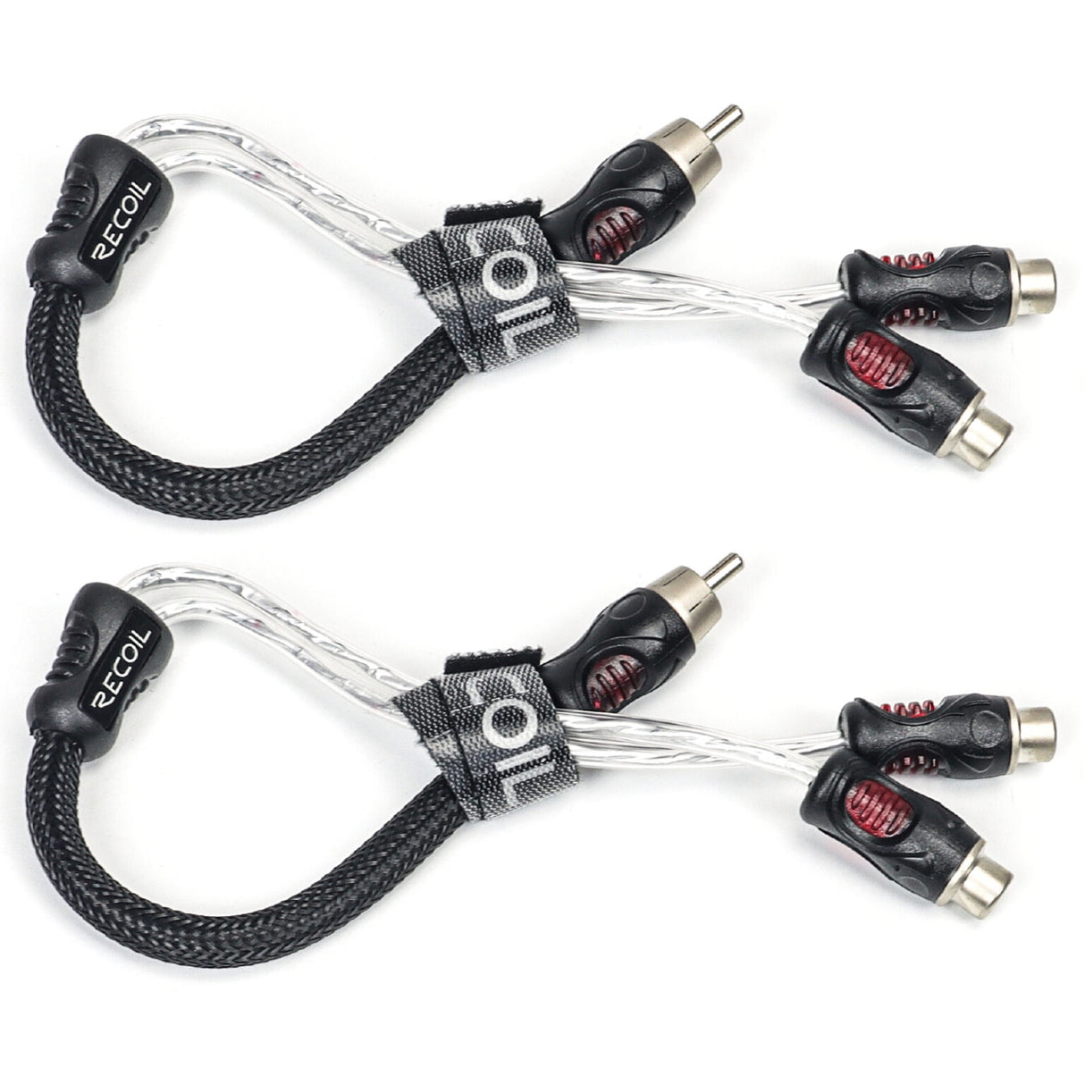 RECOIL ECHO PRO SERIES Y-Adaptor 1 Male / 2 Female (PAIR) (PCI1M)