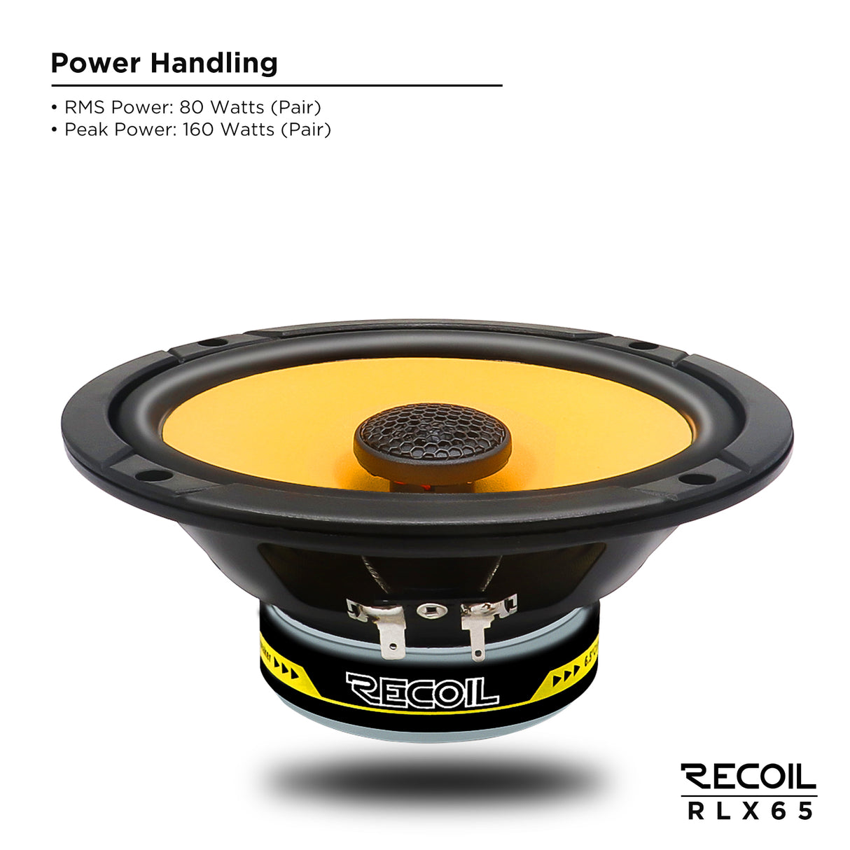 Recoil L3 SERIES 6.5" 2-Way Coaxial Speakers (RLX65)