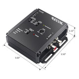 Recoil 2 Channel LOC with 2 Channel RCA Outputs (up to 20V Input Handling) (PLC22D)