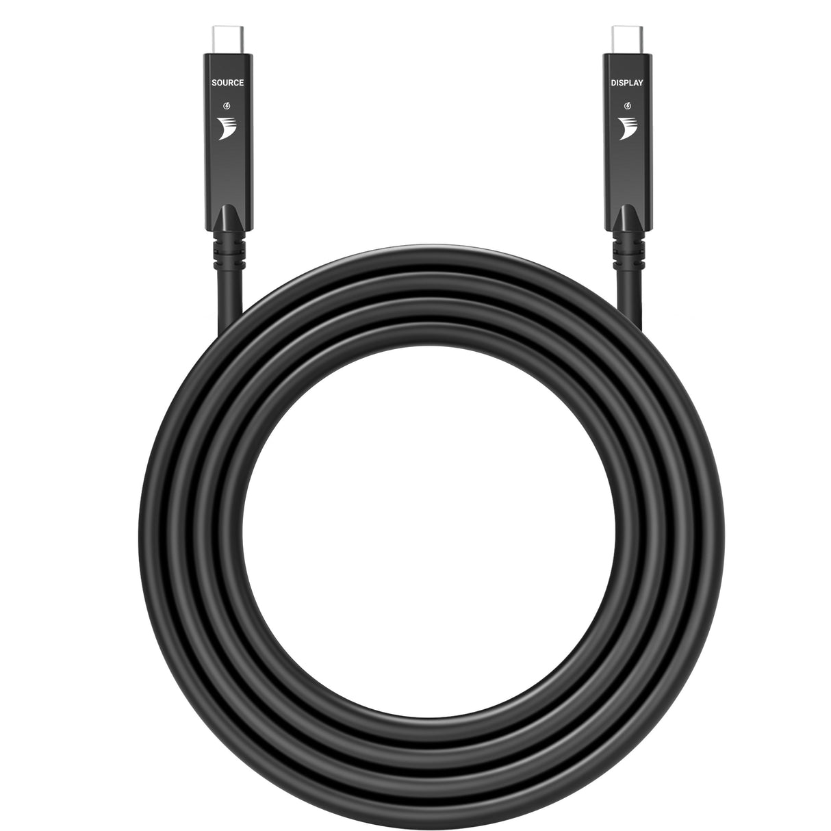 Wyrestorm 10m/32.8ft | USB-C to C Active Optical Cable | 10Gbps(5Gbps/Lane) | DP2.1+USB2.0 or DP1.4+USB3.2 Gen2x2  (CABUAOCUSBC10)