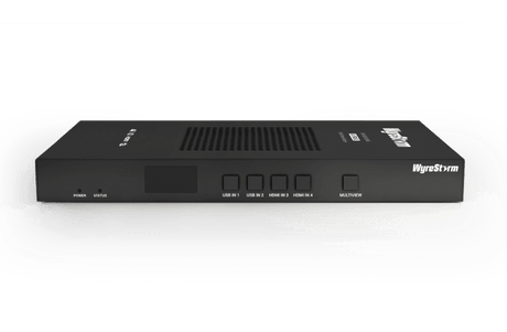 Wyrestorm 4K Camera Bridge and Mixer| 4K30Hz | 4x Wired Inputs (2xHDMI, 2xUSB) + 4x NDI Inputs | HDMI/USB/NDI Output  (CAM0402NDIBRG)