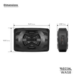 Recoil Waterproof Amplified Powersports Subwoofer (WAS8)
