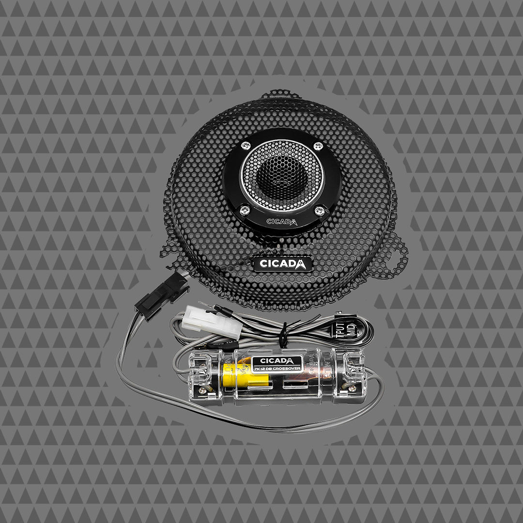 2014-2023 HARLEY DAVIDSON STREET GLIDE GRILLE TWEETER KIT (RR075 included) (CHDSGGTK)