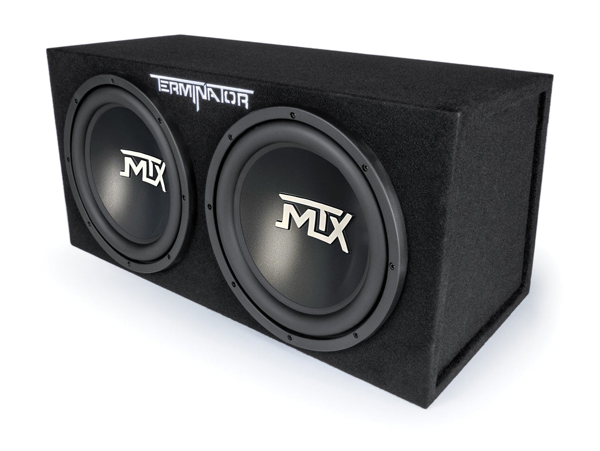 Terminator Dual 12" 4 Ohm Sealed Enclosure 400Wrms (TNE212D)