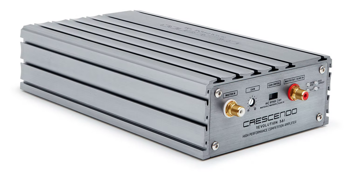 REVOLUTION 5-Series Class A/M Mono Block Amplifer 450 Watts x 1 RMS (4 Ohm, 2 Ohm, 1 Ohm) (5A1)