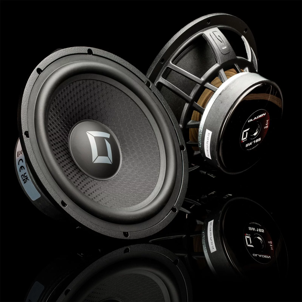 GLADEN SIGMA 6.5" Mid-Bass Woofers (sold as PAIR) (SW165)