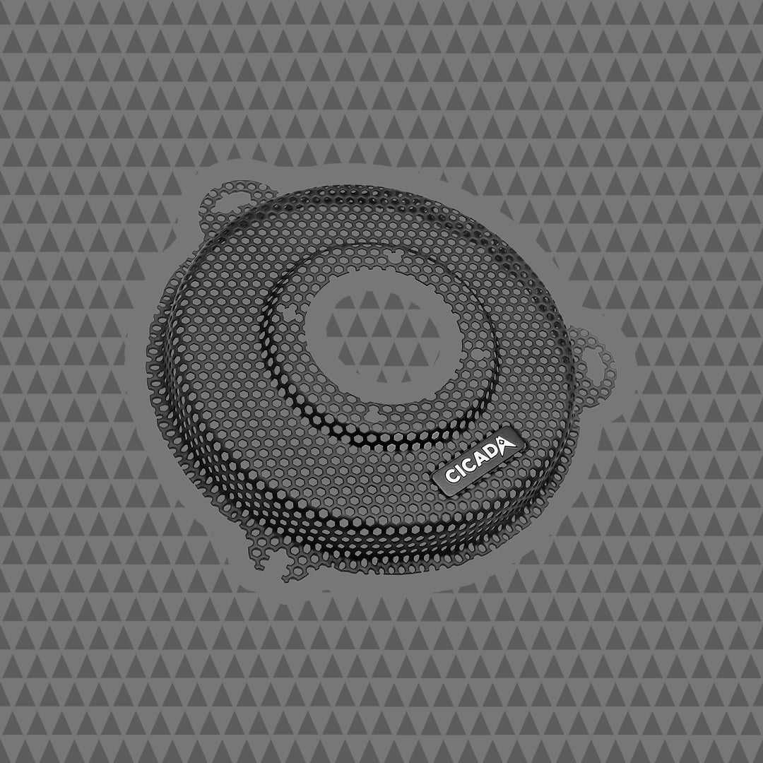 HARLEY DAVIDSON STREET GLIDE Metal Replacement Grilles w/Tweeter Cutout for RR075T (CHDSGGT)