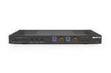 SynergyÊ4K60Hz HDR 4x2 HDMI & USB-C Matrix Switcher with MST | Dual 60-Watt Charging | USB 3.2 | USB Passthrough 1Gbe | GPIO | Down-Scaling (MX0402MST)