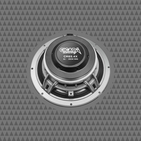 CMX 6.5" Mid-Bass Drivers, Carbon Mica Cone (sold in pairs) (CM654X)