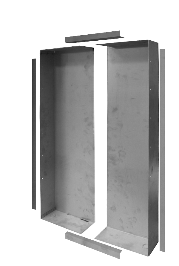 Stealth Acoustics UL Listed Metal Back Box (adjustable width) - Fits S ...