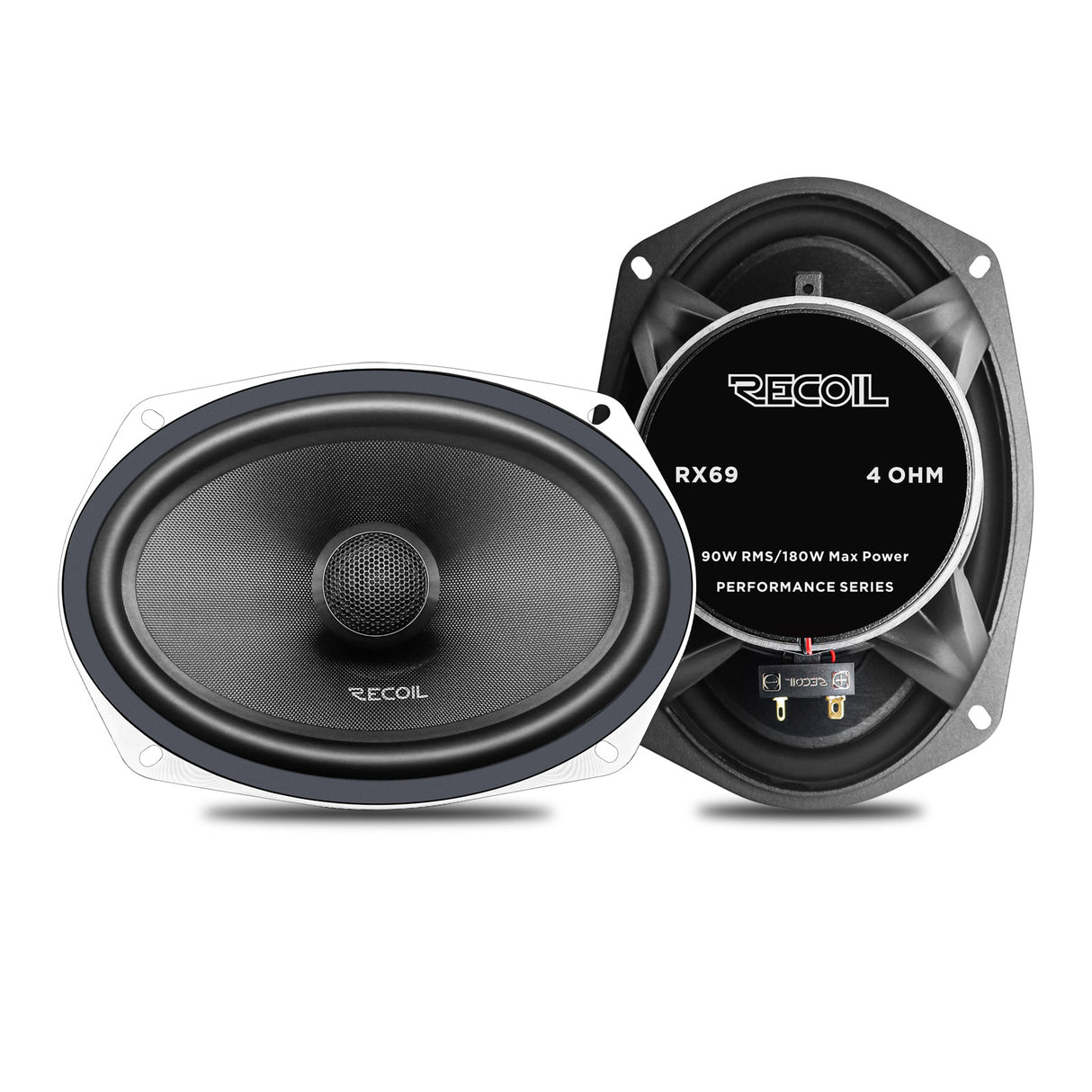 Recoil ECHO PRO SERIES 6x9 2-Way Coaxial Speakers (RX69)