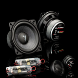 GLADEN GAMMA 4" Component Speakers - 3 Ohm Imedance (sold as a SET) (GAMMA1002)