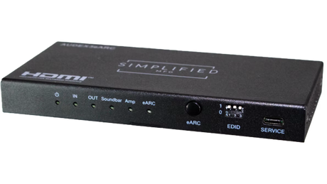 HDMI 2.1 eARC Audio extractor w/multiple outputs (AUDEX3eARC)