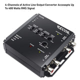 Recoil 3 Channel LOC with 4 Channel RCA Outputs (up to 20V Input Handling) (PLC24)