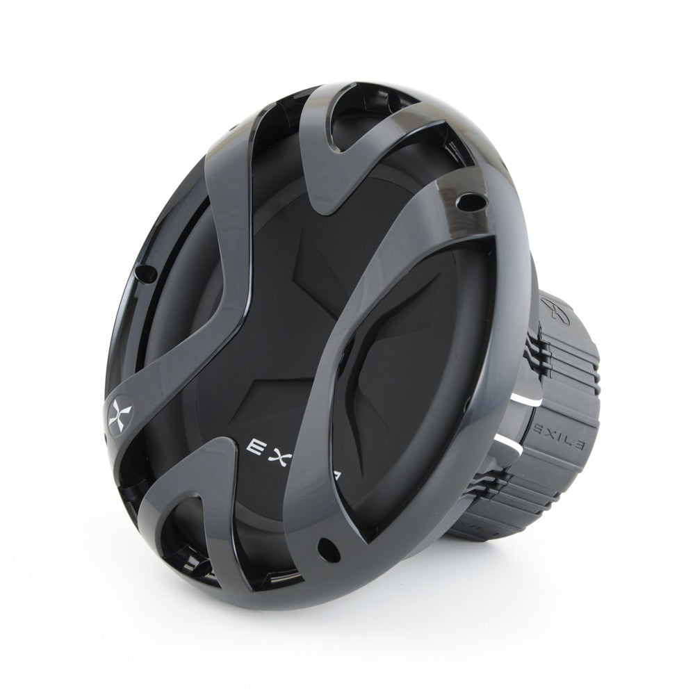 EXILE 12" Dual 4 Ohm Cast Basket Subwoofer with Grille Included (sold as EACH) (XI12D)