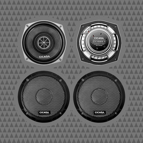 CXX SERIES 5.25" 2-WAY COAXIAL SPEAKERS (sold in pairs) (CXX5254)