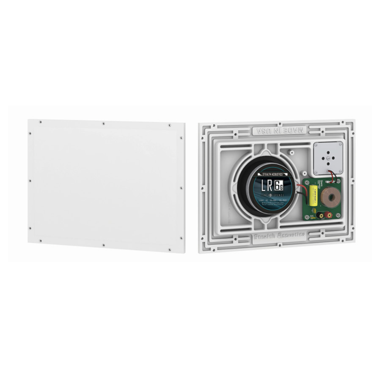 Constant Voltage: LR6G Invisible Speaker with pre-installed CVXMR30 30W Transformer (LR6GCVS)